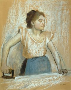 La repasseuse, d'Edgar Degas
